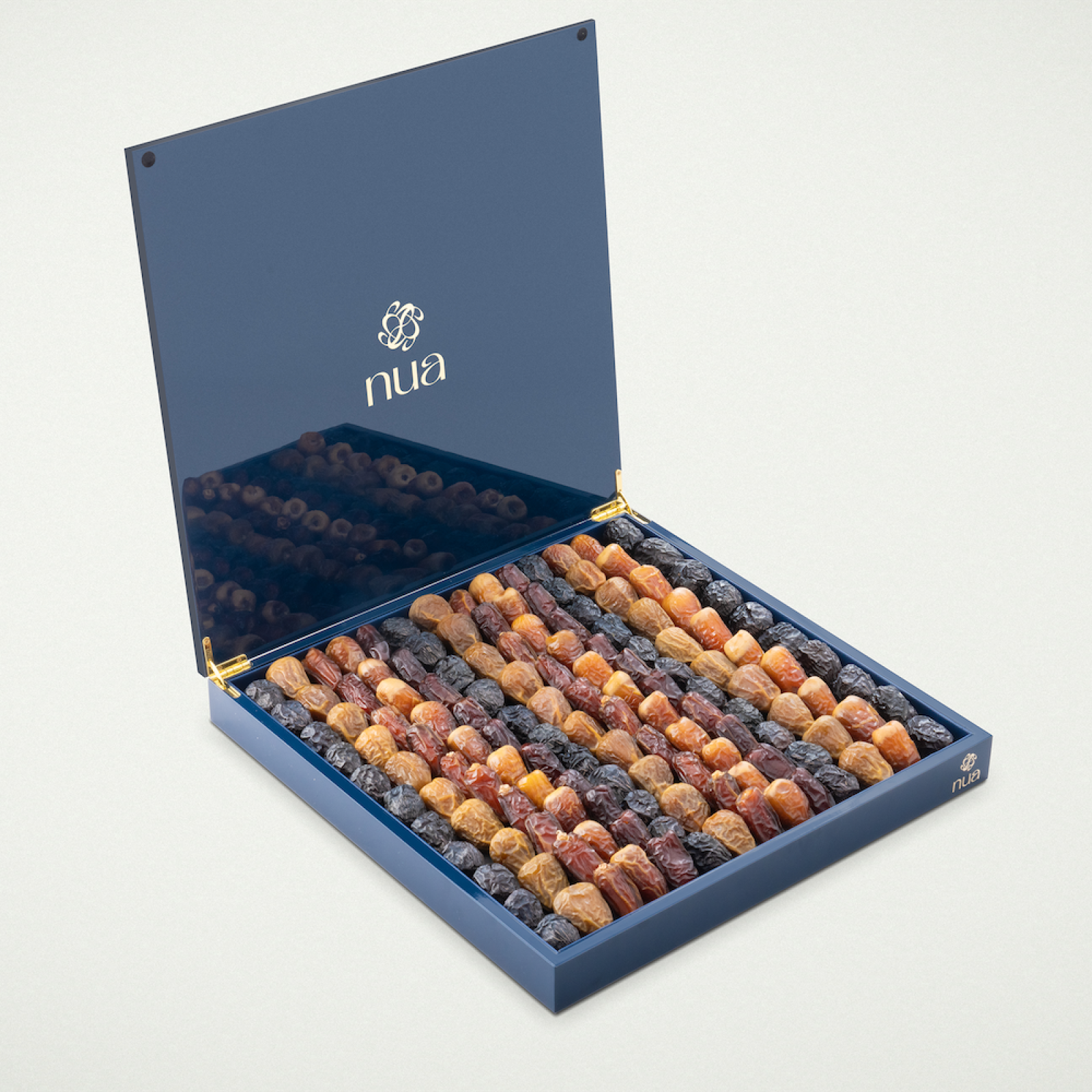 صندوق شوكولاتة البدر الفحمي